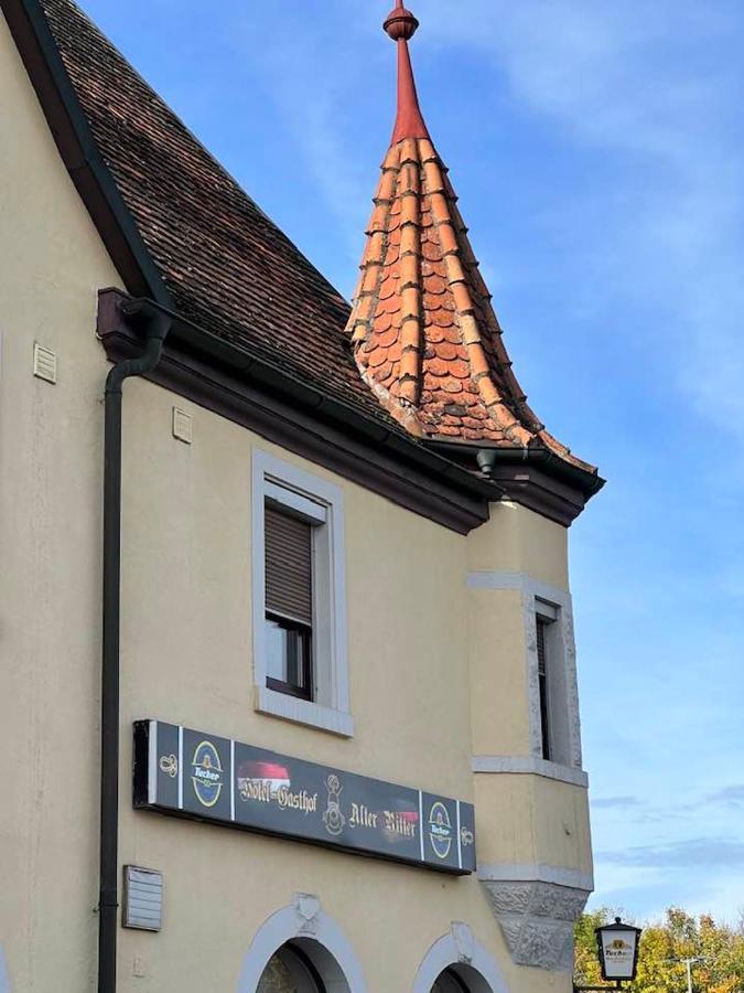 Hotel-Gasthof "Alter Ritter" Rothenburg ob der Tauber Eksteriør bilde